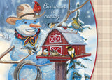 Snowmen Friends - mixed card box set with scripture