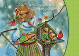 Snowmen Friends - mixed card box set with scripture