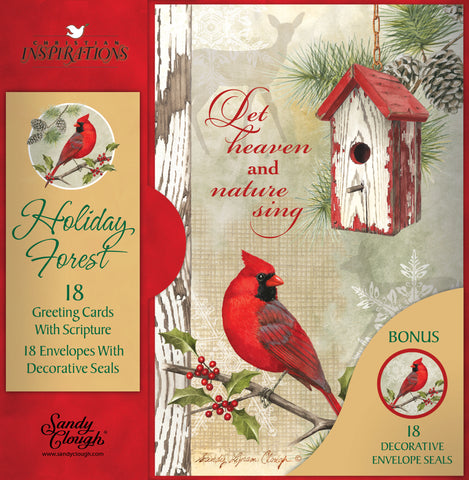 Holiday Forest - card box set with scripture