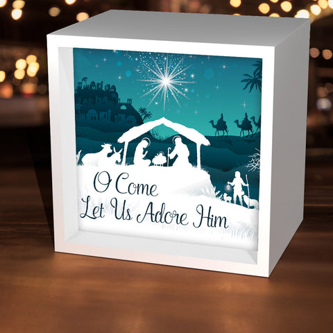 "Let Us Adore Him" Lightbox